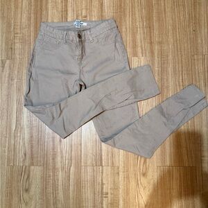 Refuge Beige Skinny Pants